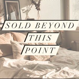 🖤 SOLD BEYOND THIS POINT 🖤